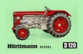 Blechschild - HÜRLIMANN D 120 DIESEL