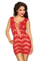 Bild 1 von NEGLIGE - MODE 13 506 - ROT - ONE SIZE